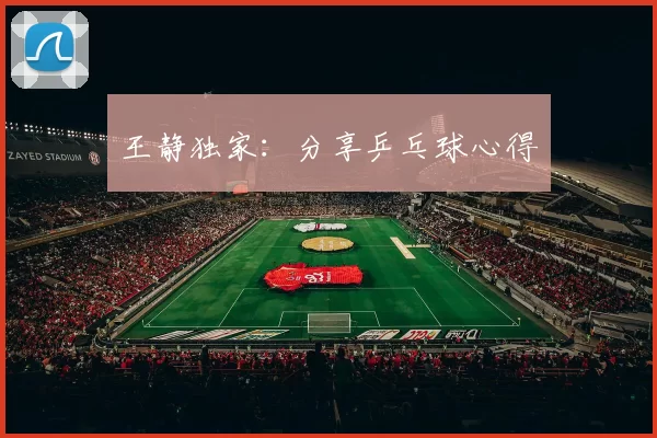 王静独家：分享乒乓球心得